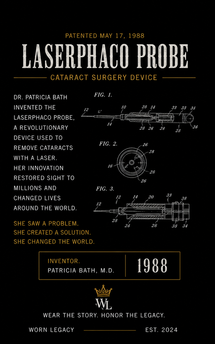 Dr. Patricia Bath — Laserphaco Probe