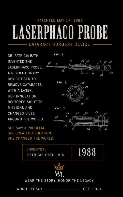 Dr. Patricia Bath — Laserphaco Probe