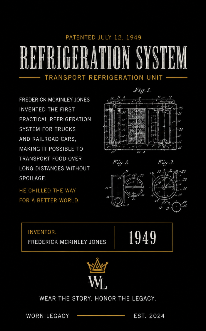Frederick McKinley Jones — Refrigeration System