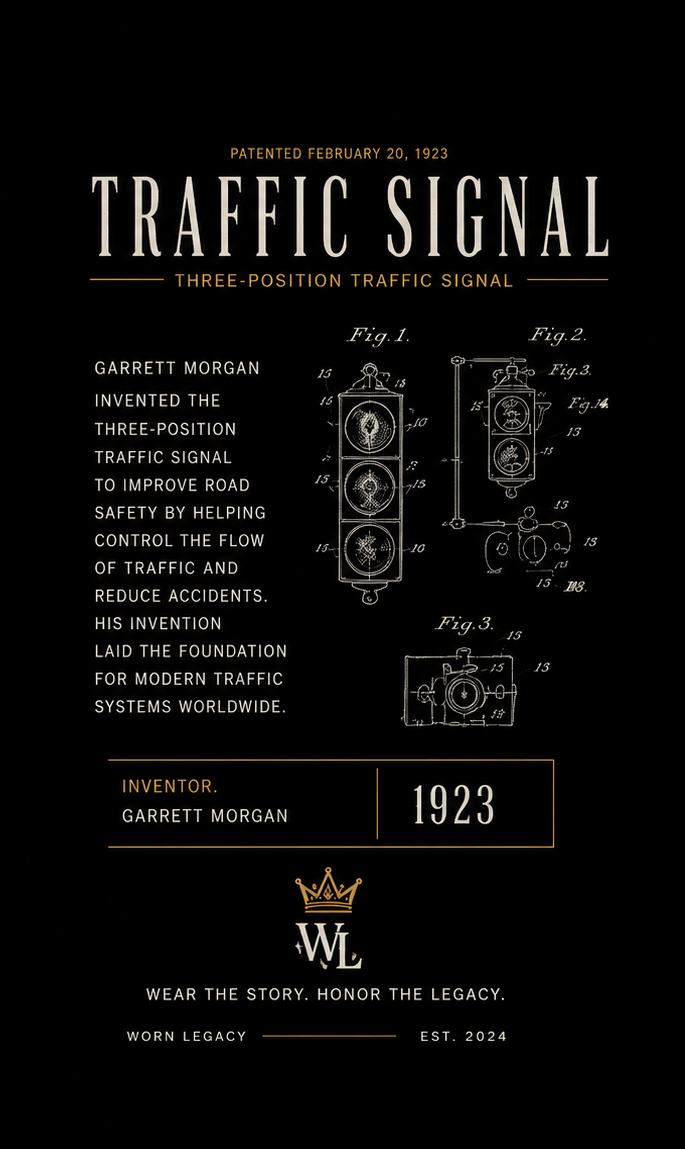 Garrett Morgan — Three-Position Traffic Signal